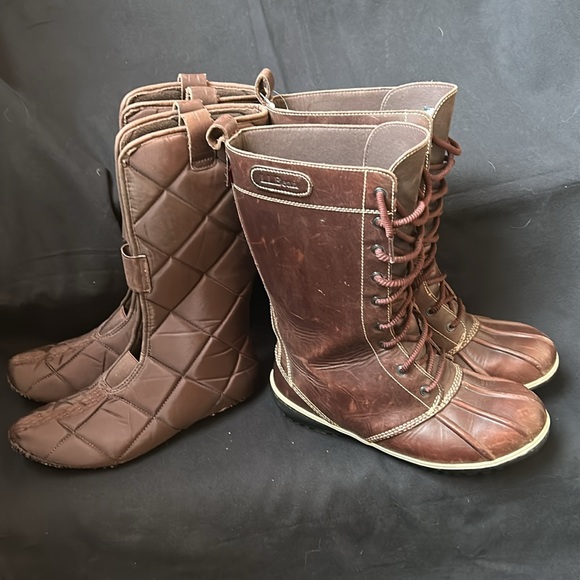 Women's L. L. Bean Bar Harbor 12" Tall All Weather Boots TEK 2.5 Size 7 - Picture 11 of 14